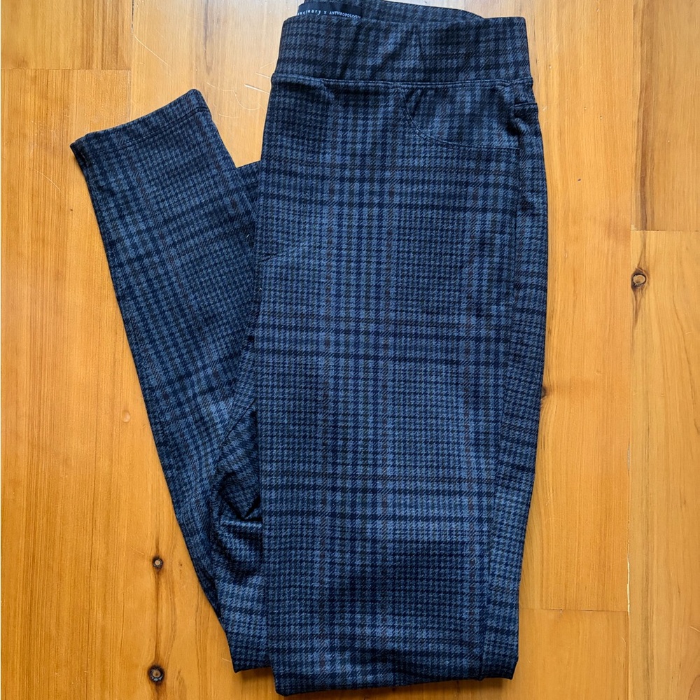 Sanctuary x Anthropologie plaid stretchy pants